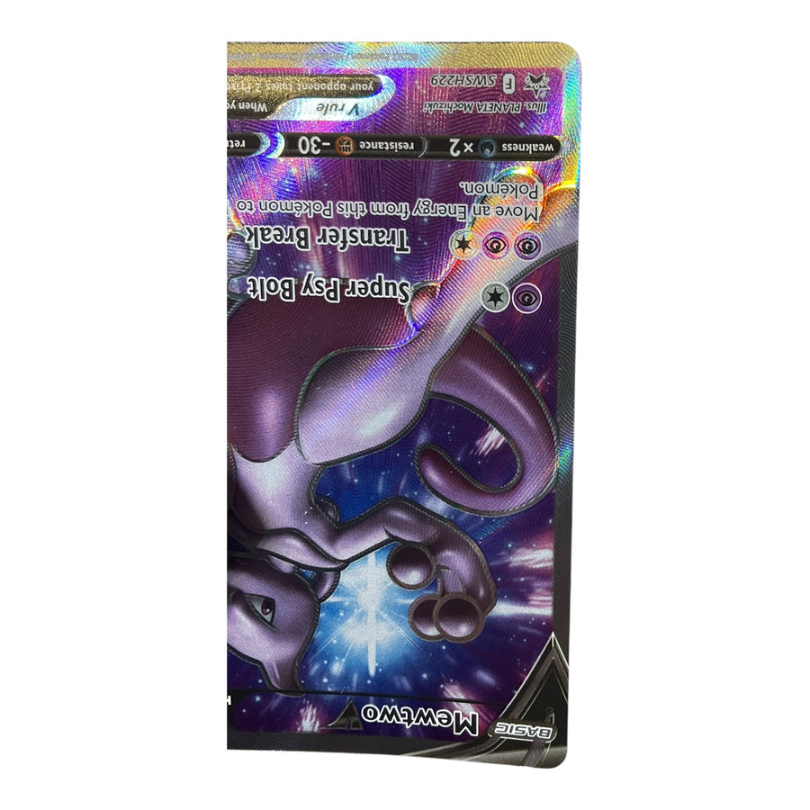 Mewtwo V Pokémon Go Black Star Promo SWSH229 (Full Art)