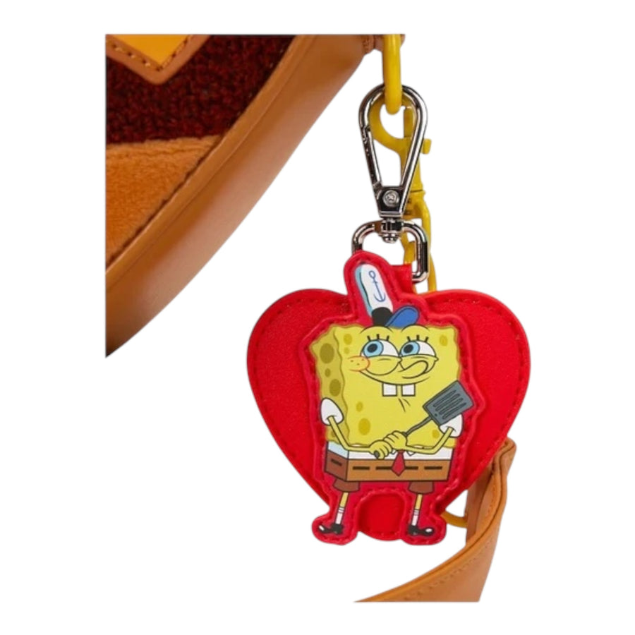 Loungefly Nickelodeon Spongebob Krabby Patty Plush Crossbody