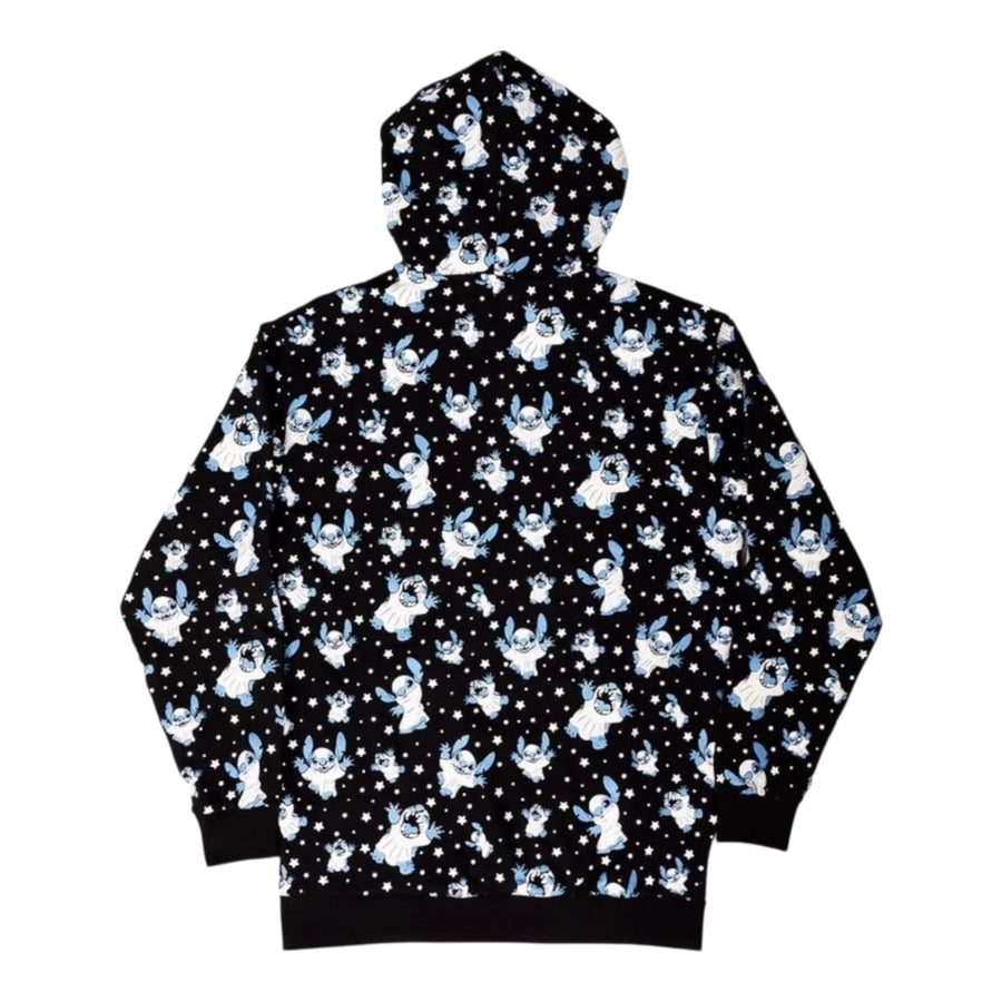 Loungefly Disney Stitch Ghost Hooded Sweatshirt (ExDisplay)