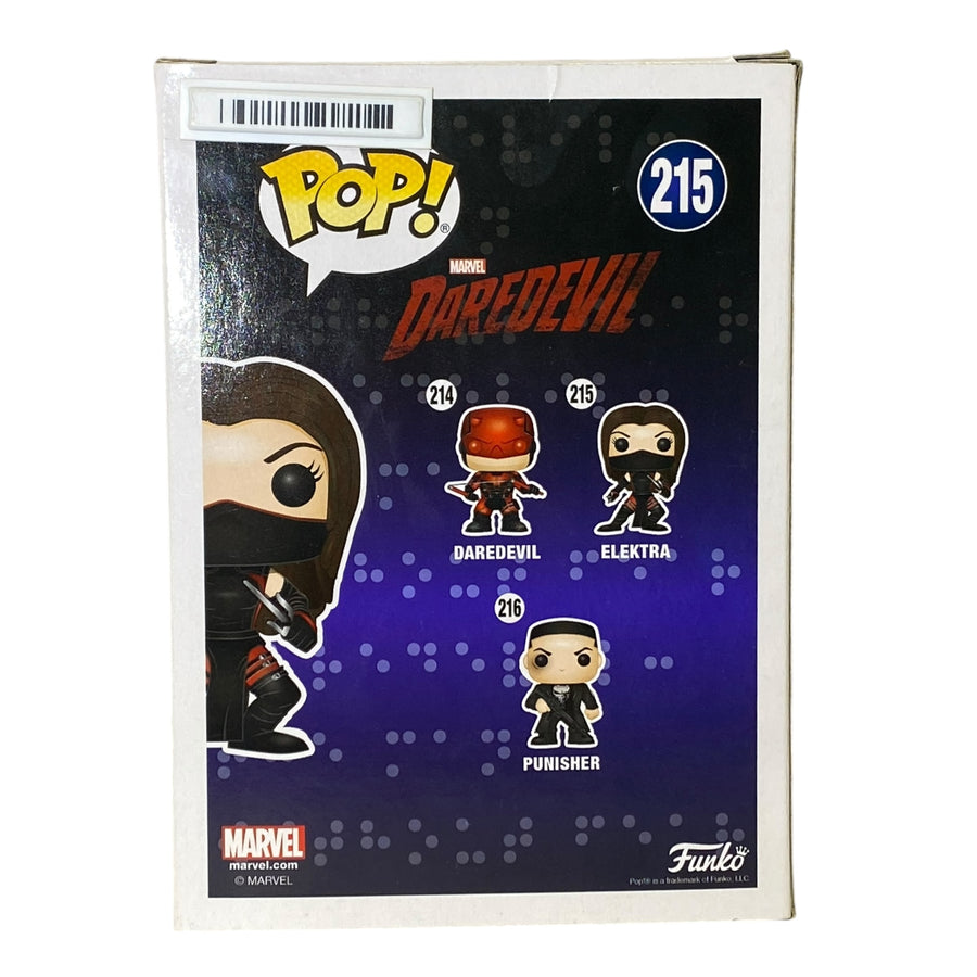 Marvel #215 Elektra Funko Pop (Imperfect Box)