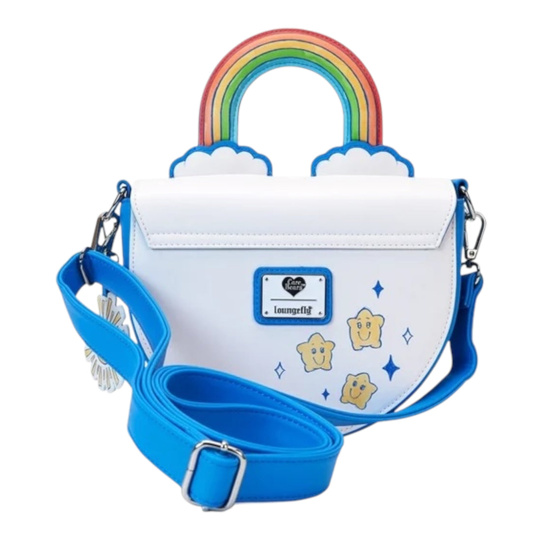 Loungefly Care Bears Rainbow Handle Crossbody