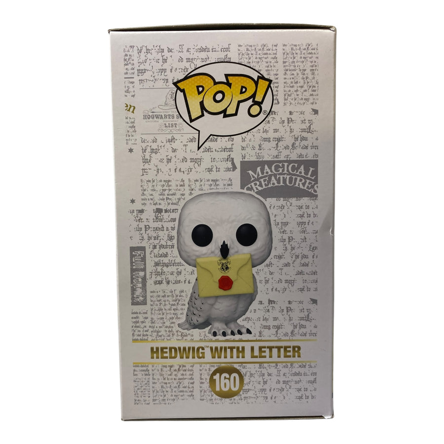 Harry Potter #160 Hedwig With Letter 2023 WonderCon Funko Pop (Imperfect Box)