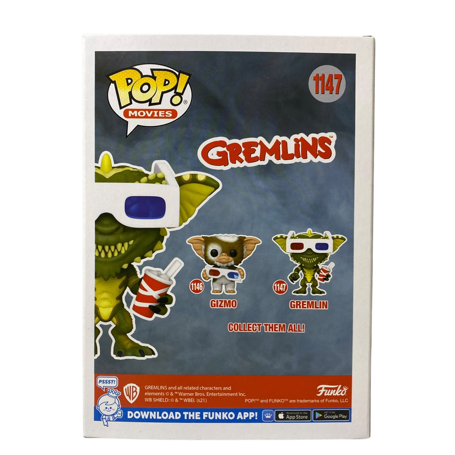 Gremlins #1147 Gremlin Funko Pop (Imperfect Box)