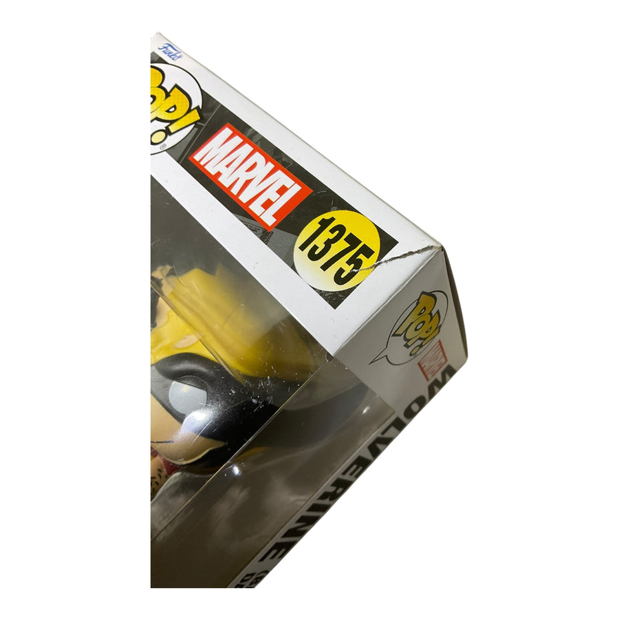 Marvel #1375 Wolverine (Battle Damage) Funko Exclusive Funko Pop (Imperfect Box)