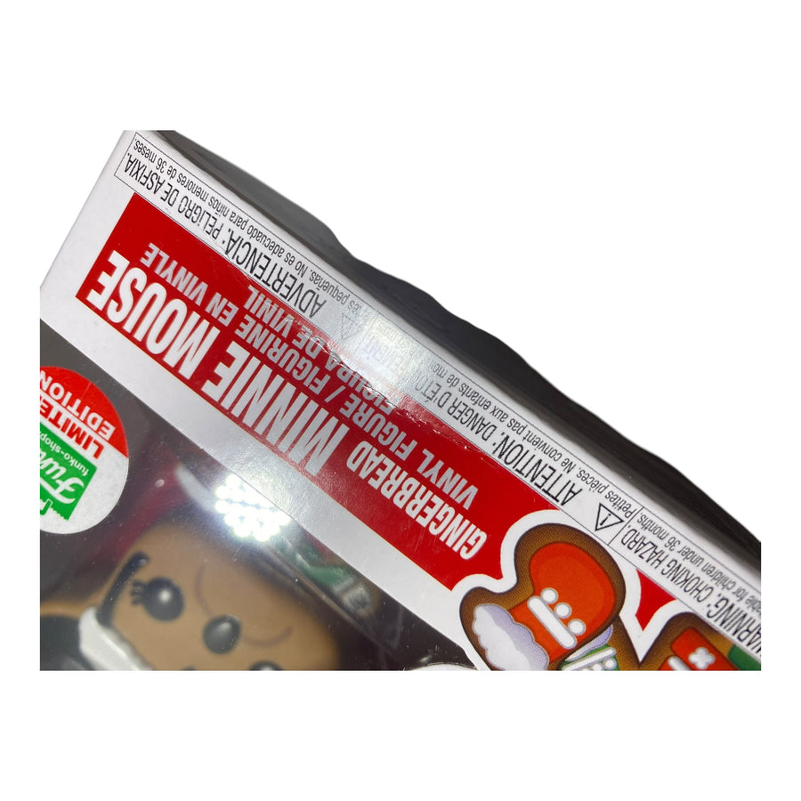 Disney #995 Gingerbread Minnie Mouse Funko Limited Edition Funko Pop (Imperfect Box)