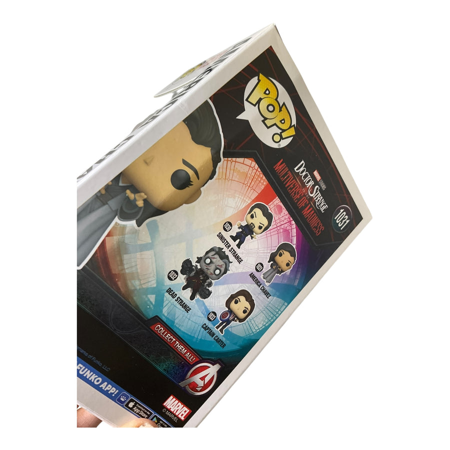 Marvel #1031 America Chavez Funko Pop (Imperfect Box)