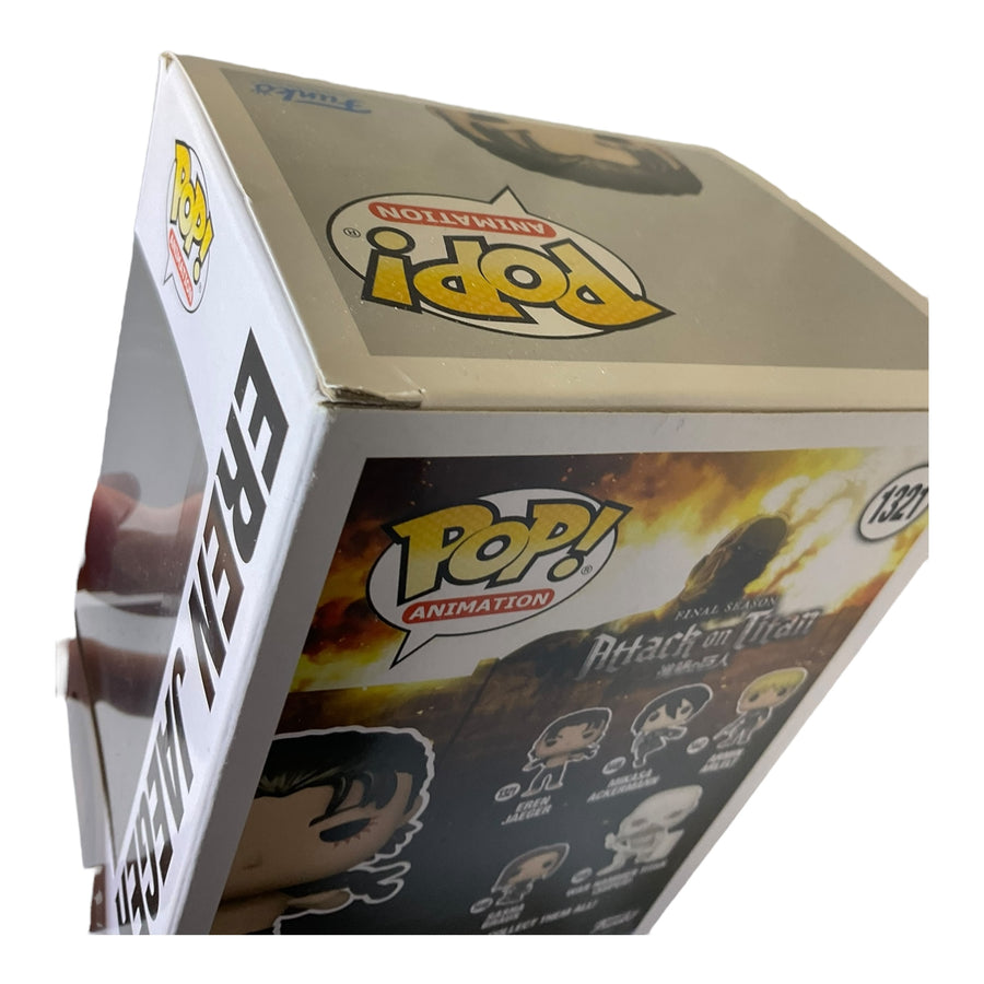 Attack On Titan #1321 Eren Jaeger Amazon Exclusive Funko Pop (Imperfect Box)