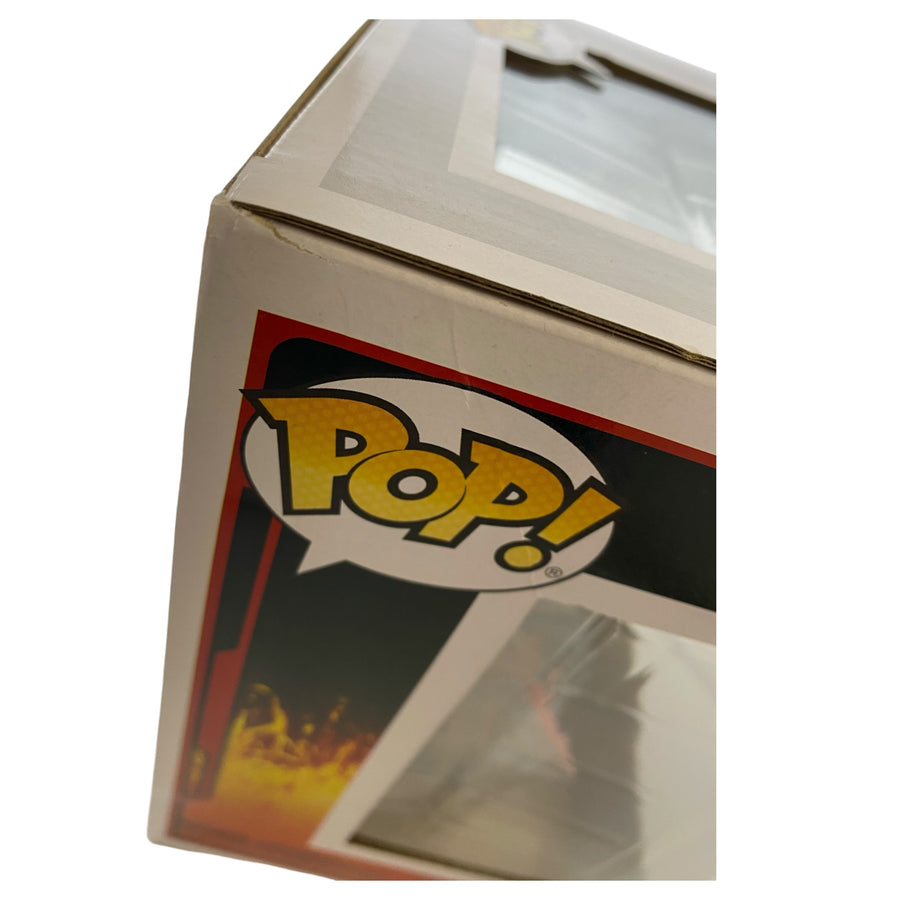 Star Wars #521 Red Saber Series Volume 1: Savage Press GITD Gamestop Funko Pop (Imperfect Box)