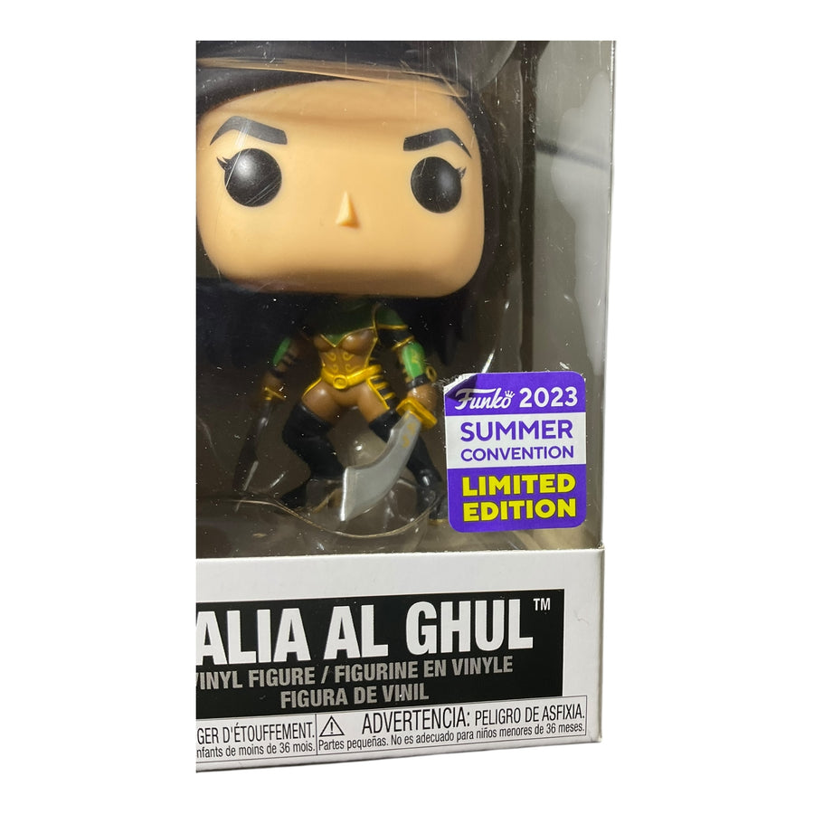 DC #475 Talia Al Ghul 2023 Summer Con Funko Pop (Imperfect Box)