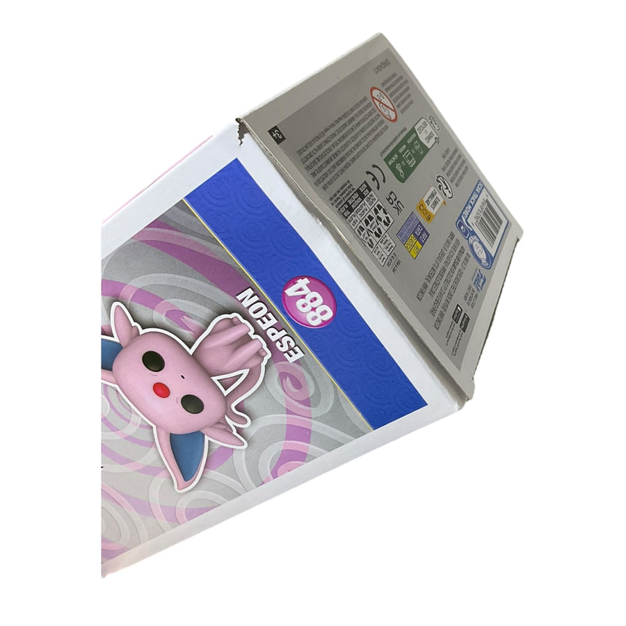 Pokémon #884 Espeon (Flocked) Amazon Exclusive Funko Pop (Imperfect Box)