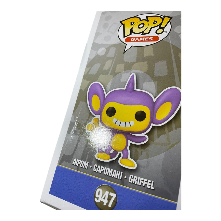 Pokemon #947 Aipom Funko Pop (Imperfect Box)