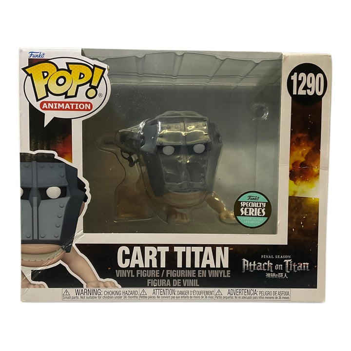 Attack On Titan #1290 Cart Titan Specialty Series Funko Pop 