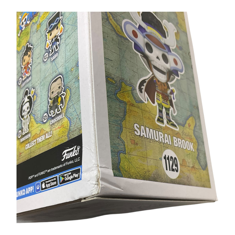 One Piece #1129 Samurai Brook Funko Exclusive Funko Pop (Imperfect Box)