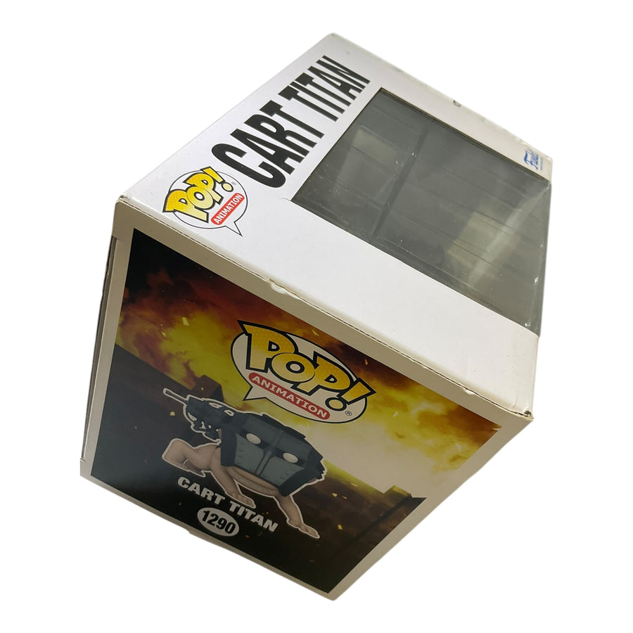 Attack On Titan #1290 Cart Titan Specialty Series Funko Pop (Imperfect Box)