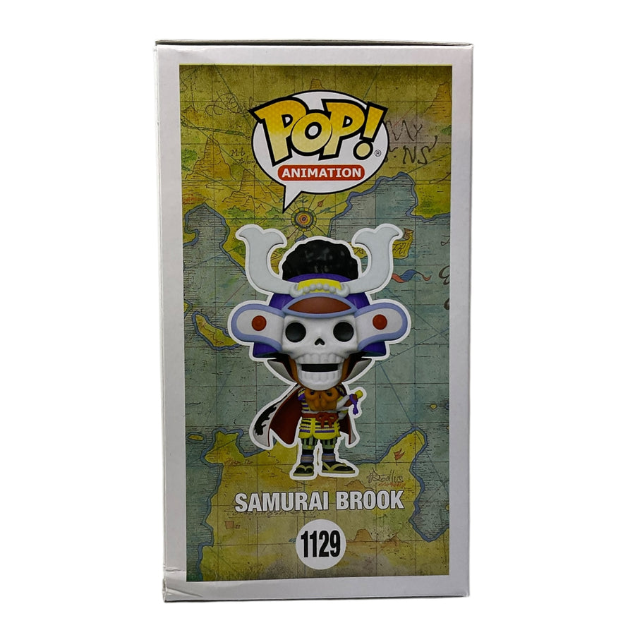 One Piece #1129 Samurai Brook Funko Exclusive Funko Pop (Imperfect Box)