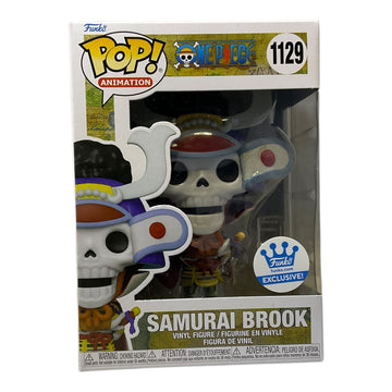 One Piece #1129 Samurai Brook Funko Exclusive Funko Pop (Imperfect Box)