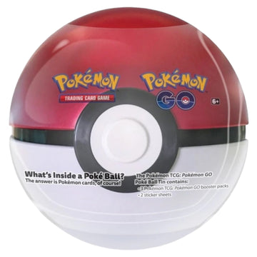 Pokemon GO - Poke Ball Tin (Red & White)