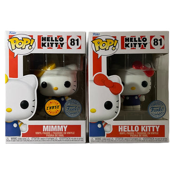 Hello Kitty #81 Mimmy Chase And Helly Kitty Special Edition Funko Pop Bundle