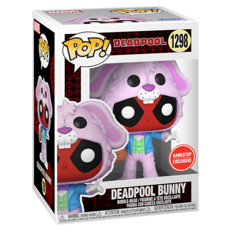 Marvel #1298 Deadpool Bunny Gamestop Exclusive Funko Pop