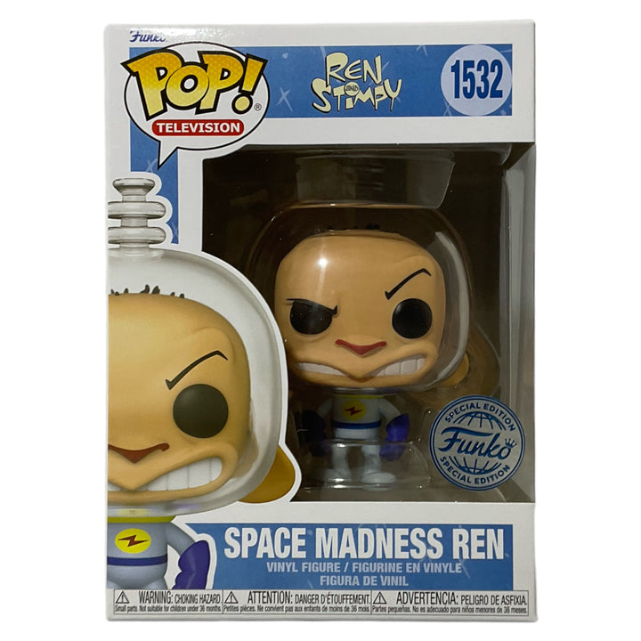 Ren And Stimpy #1532 Space Madness Ren Special Edition Funko Pop