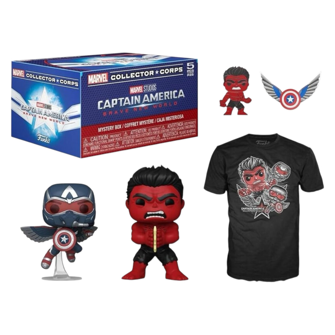 Marvel Captain America Brave New World Collector Corps Box