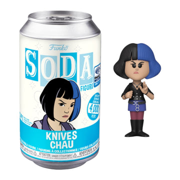 Funko Soda Knives Chau 4,000pc 2020 WonderCon Limited Edition