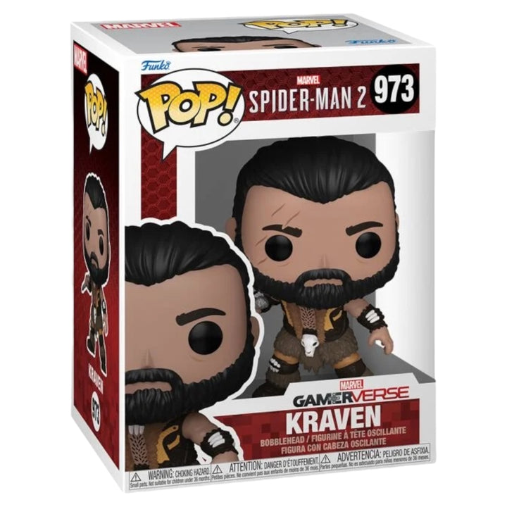 Marvel Spider-Man 2 #973 Kraven Gamer Verse Funko Pop