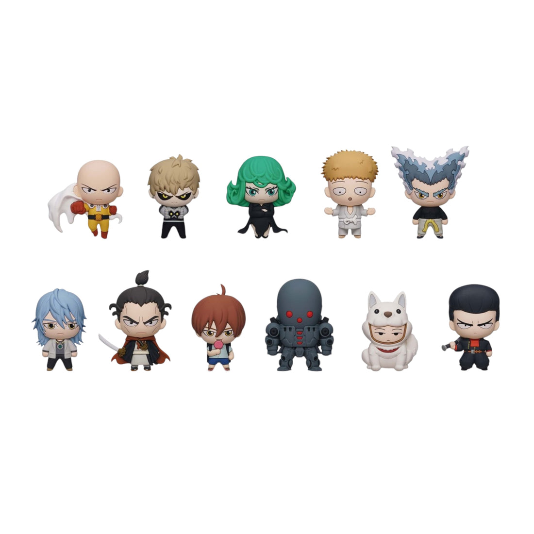 One Punch Man Series 2 3D Foam Bag Clip