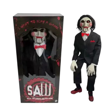 Trick Or Treat Saw Billy with sound and motion prop 1.1 scale