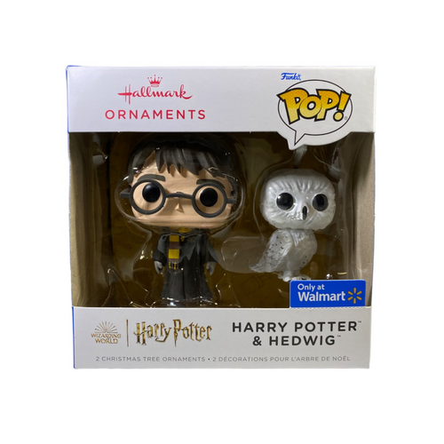 Hallmark Ornaments (Harry Potter and Hedwig Funko POP!, Set of 2)