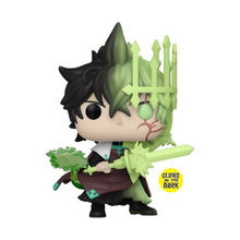 Load image into Gallery viewer, Black Clover #1422 Yuno Spirit of Zephyr (GITD) PX Previews Exclusive Funko Pop
