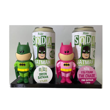 Funko Soda - Batman (Green) - 2020 Spring Convention Exclusive - Common And Chase Set