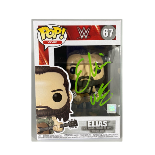 WWE - Jeffrey Sciullo as Elias - Authentic Autographed Funko Pop