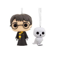 Hallmark Ornaments (Harry Potter and Hedwig Funko POP!, Set of 2)