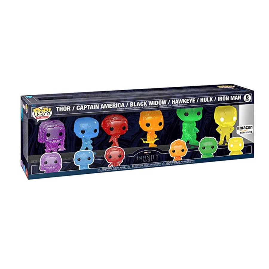 Marvel Infinity Saga - Avengers Artist Series with Base (6 Pack) Amazon Exclusive