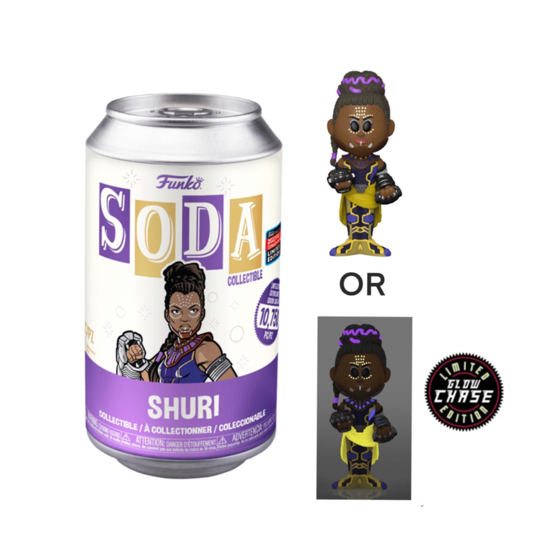 Funko Soda Marvel Shuri 2022 Fall Convention