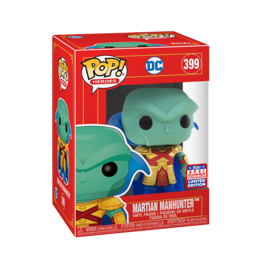 DC #399 Martian Manhunter 2021 Summer Convention Funko Pop