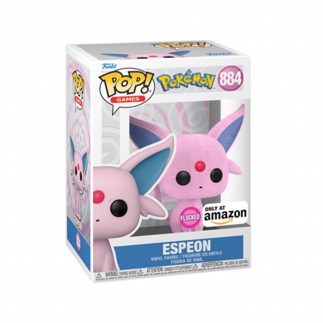 Pokémon - Espeon (Flocked) - Amazon Exclusive - Funko Pop Preorder