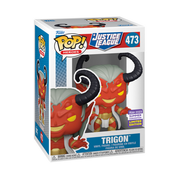 DC Justice League #473 Trigon 2023 Summer Convention Exclusive Funko Pop