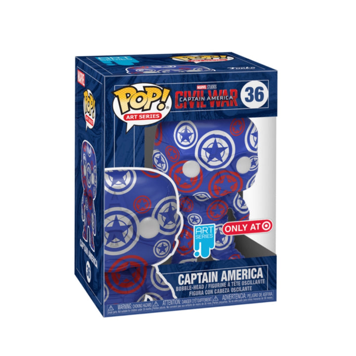 Marvel: Civil War #36 Captain America (Artist Series) Target Exclusive Funko Pop