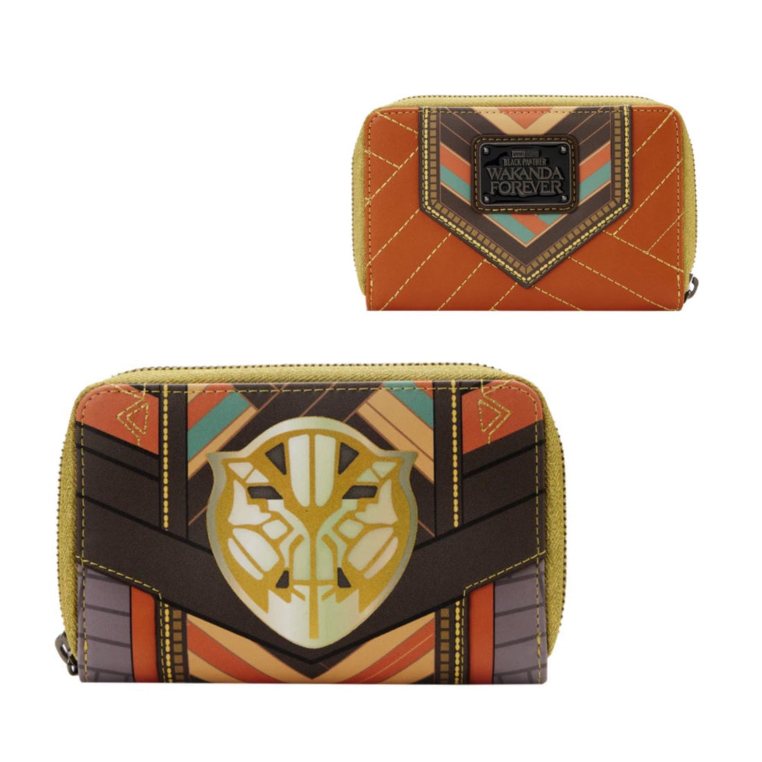 Loungefly Marvel Black Panther Okoye Cosplay ZipAround Wallet