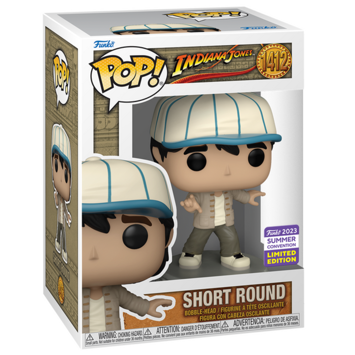 Indiana Jones - Short Round - 2023 Summer Convention Exclusive - Funko Pop