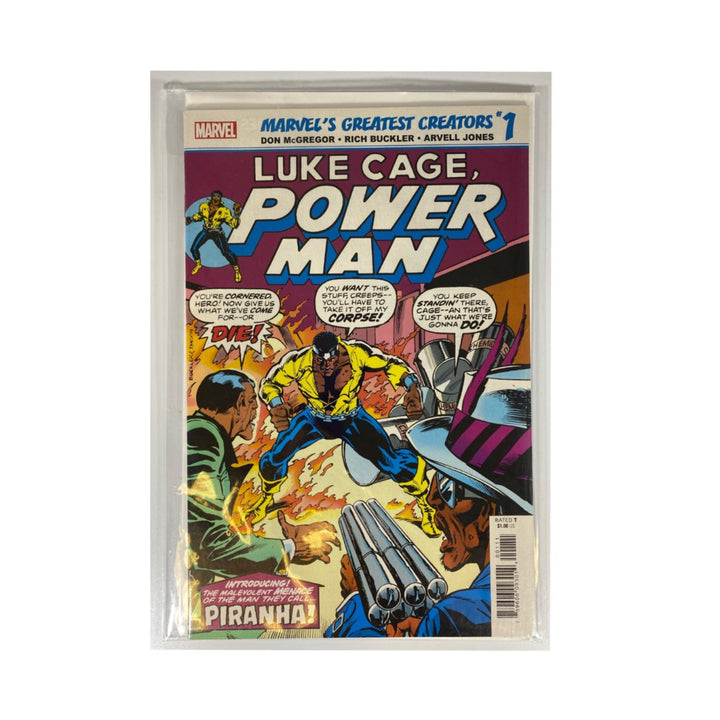 Marvel's Greatest Creators - Luke Cage: Power Man #1 - Comic