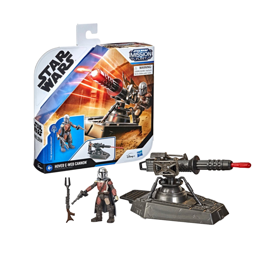 Star Wars Mission Fleet Expedition Class Hover E-Web Cannon The Mandalorian Action Figure