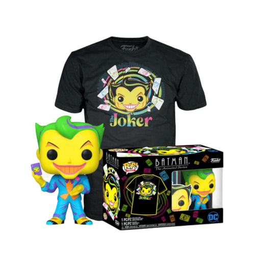 DC The Joker Funko Pop & Tee