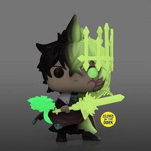 Load image into Gallery viewer, Black Clover #1422 Yuno Spirit of Zephyr (GITD) PX Previews Exclusive Funko Pop
