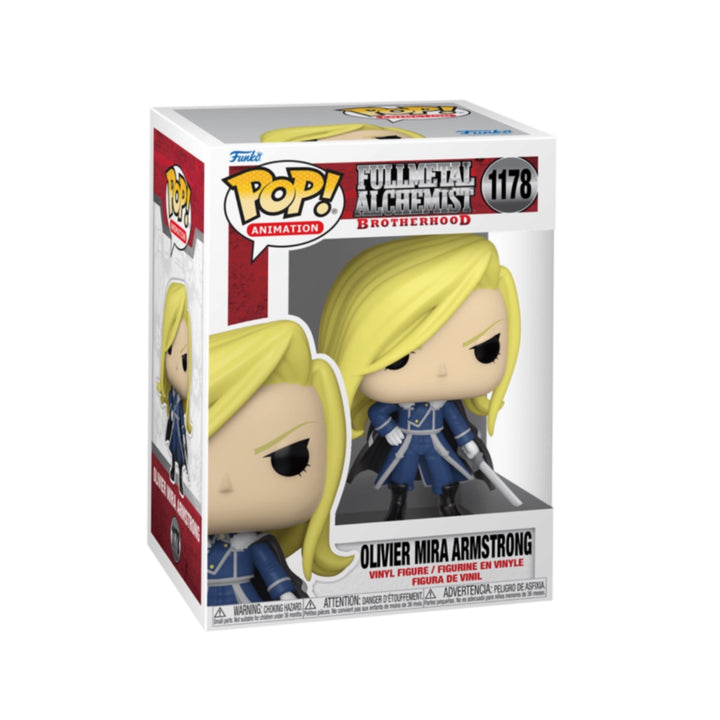 Fullmetal Alchemist #1178 Oliver Mira Armstrong Funko Pop