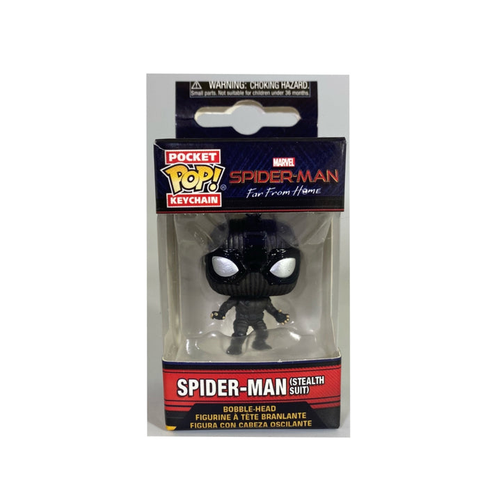 Marvel - Spider-Man (Stealth Suit) Funko Pocket Pop Keychain