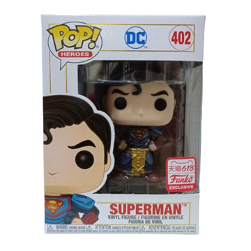 DC #402 Imperial Palace Superman (Metallic) - 618 Shopping Festival Exclusive Funko Pop
