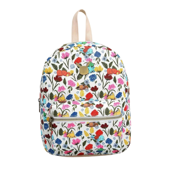 Pokemon - Floral Sleeping Pokemon AOP - Bioworld Mini Backpack